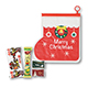 クリスマスブーツ・ダイカットポーチ(お菓子入)