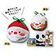 おてだま巾着　サンタ雪だるまFP